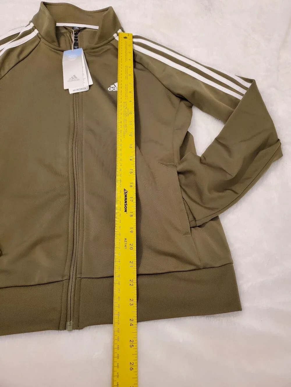 Adidas Primegreen Track Full Zip Jacket Top M
